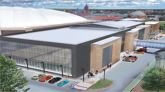 Progress on Campus Framework: Donor Recognition Event to be Held for the Barnes Center at The Arch