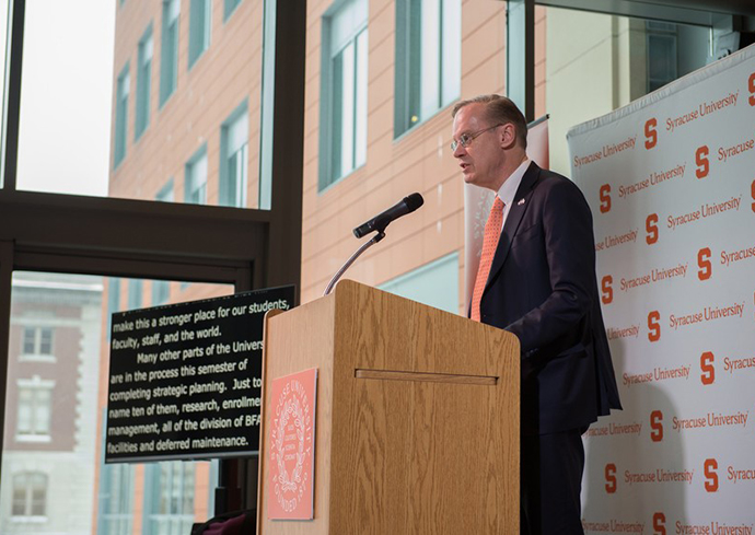 Chancellor Syverud Discusses Five Immediate Priorities in 2018 Winter Message to the Community