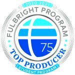Fulbright Top Student Producer graphic
