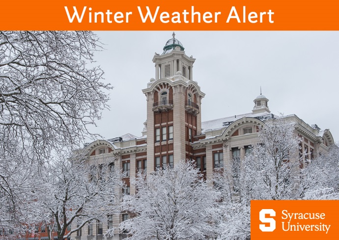 Faculty and Staff Encouraged to Depart Campus by Noon; Essential Employees Asked to Report for Their Shifts