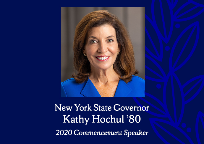 New York Gov. Kathy Hochul ’80 to Address the Syracuse University and SUNY ESF Classes of 2020 During Commencement Sept. 19