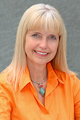 woman looking into camera