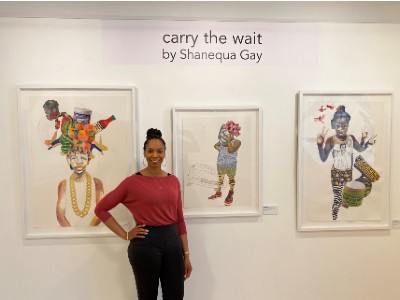 Tanisha Jackson, Ph.D., executive director of the Community Folk Art Center.