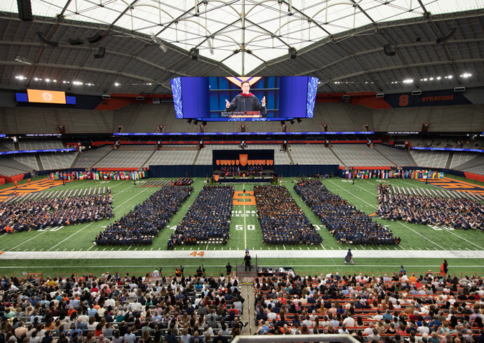 Commencement 2022 Crowd