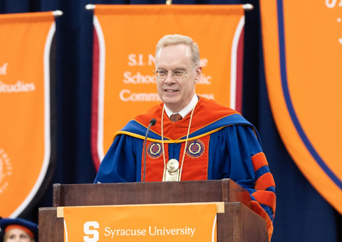‘You Will Do Marvelous Things in the Future’: Chancellor Kent Syverud Speaks to Class of 2022 During Commencement (Video)