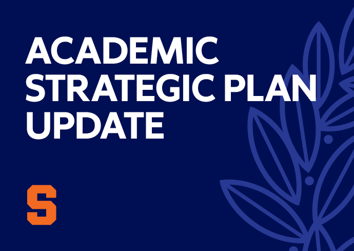 Academic Strategic Plan Engagement Schedule Now Available