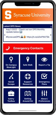 Department of Public Safety Launches Orange Safe: New Mobile Safety App