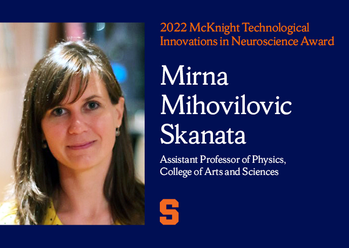 Mihovilovic Skanata Awarded McKnight Neuroscience Grant for Larval Fruit Fly Brain Research