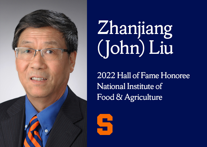 Liu Inducted Into National Institute of Food and Agriculture Hall of Fame