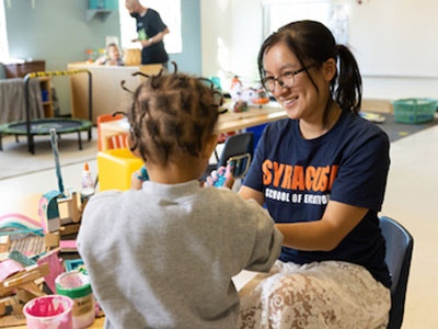 Emily Liu G’22 Hones Skills in Inclusive Education, Classroom Leadership at Jowonio School