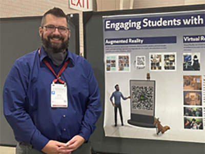 Jason Webb G’18 Receives Virtual Reality Grant from Unity and Meta Immersive Learning