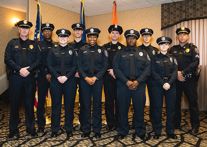 Unique Family Connections for 2022 Campus Peace Officer Academy Recruits