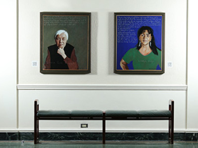 Maxwell Exhibition, Featuring Robert Shetterly’s ‘Americans Who Tell the Truth’ Collection, Focuses on Citizenship