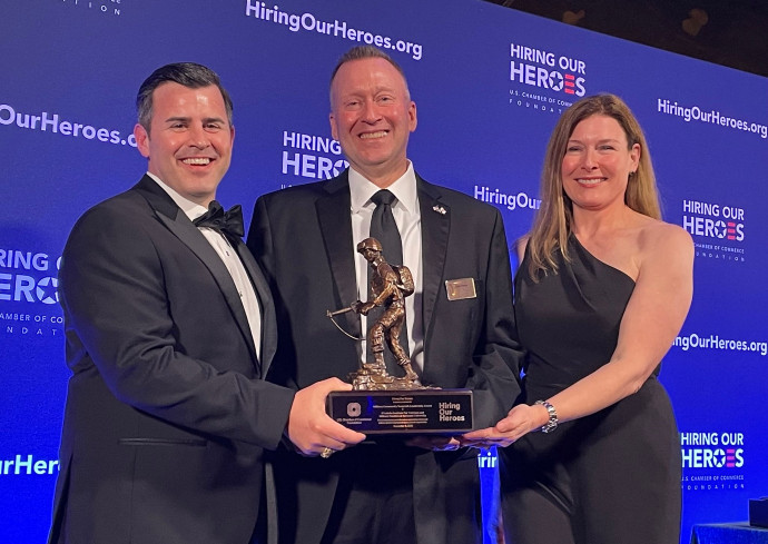 IVMF Recognized at Two Separate Events Honoring Veteran Service Initiatives