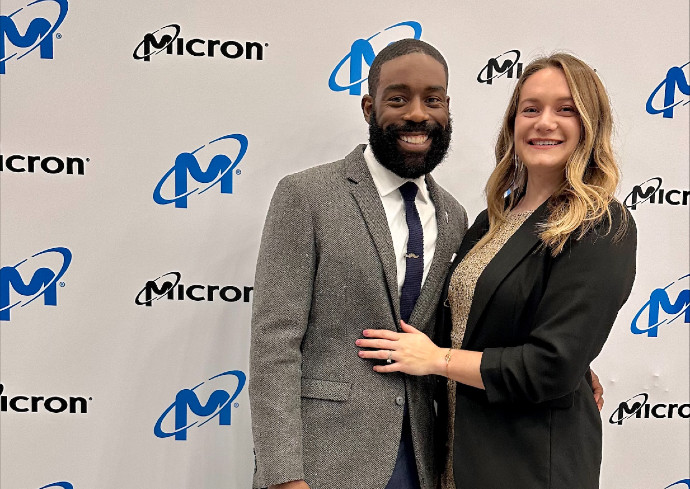 Syracuse University Student Chosen as First Micron Intern Hire From Syracuse Veteran Community