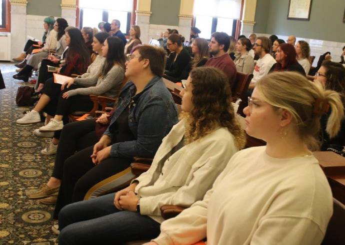 For Social Work Students, Legislative Policy Day Is an Opportunity ‘Like No Other’   