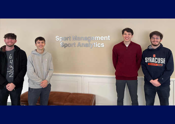 Falk Students Seek National Collegiate Sports Analytics Championship Feb. 1-2