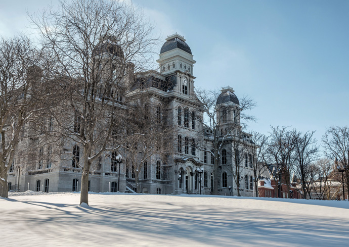 A Warm Winter Welcome to Newest Arts and Sciences Faculty