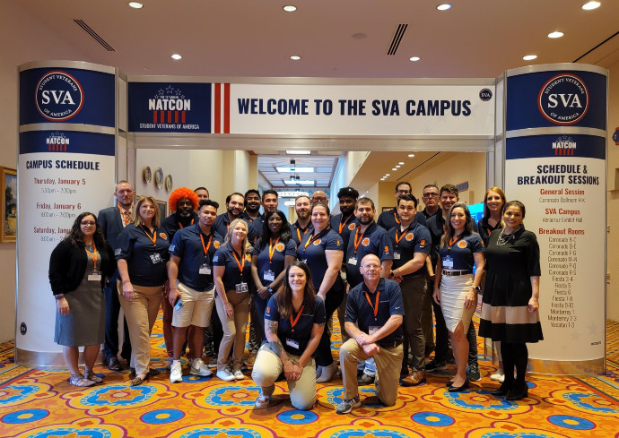 Military-Connected Students Attend 15th Annual Student Veterans of America National Conference