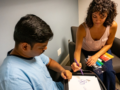 ‘So Cool’: Clinical Simulations Expand to Train Future Art Therapists