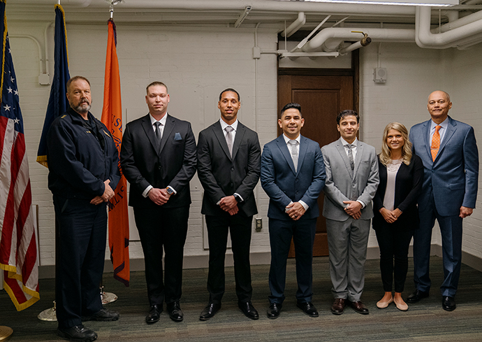 DPS Welcomes New Wave of Recruits for Campus Peace Officer Academy