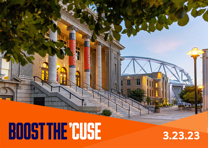 Your Participation Can Boost the ’Cuse