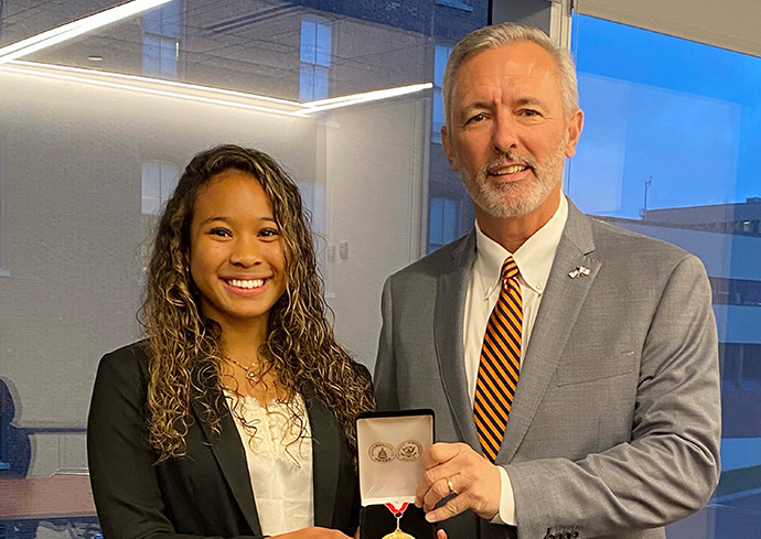 Goal Getter: When Tahirah Abdul-Qadir ’26 Sets a Goal, She Achieves It