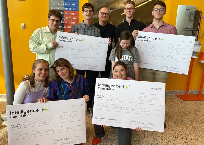 Alex Levy ’25 and Sam Schreiber ’25 Win 2023 Intelligence++ Inclusive Design Competition