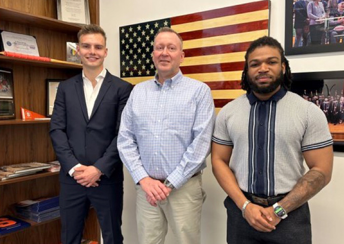 Emerging Global Leaders Malique Lewis ’24 and Julius Rauch ’24 Gain Valuable Skills at Prestigious West Point  Conference
