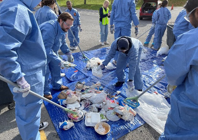Sustainability Roundup: New Waste Receptacle Lids in Schine, Campus Race to Zero Waste Competition Results, South Campus Move Out Donations