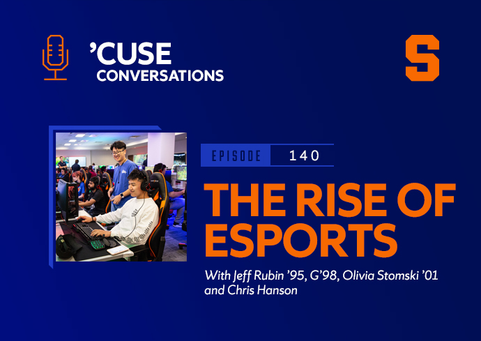 How the Rising Popularity of Esports Led to Syracuse University’s Newest Degree Program on the ‘’Cuse Conversations’ Podcast