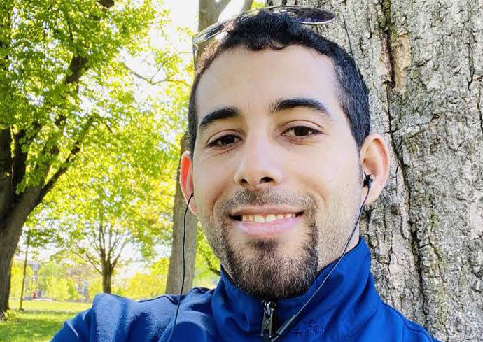 ‘My Poetry Is a Record of What Happened’ Says Palestinian MFA Student Mosab Abu Toha G’23