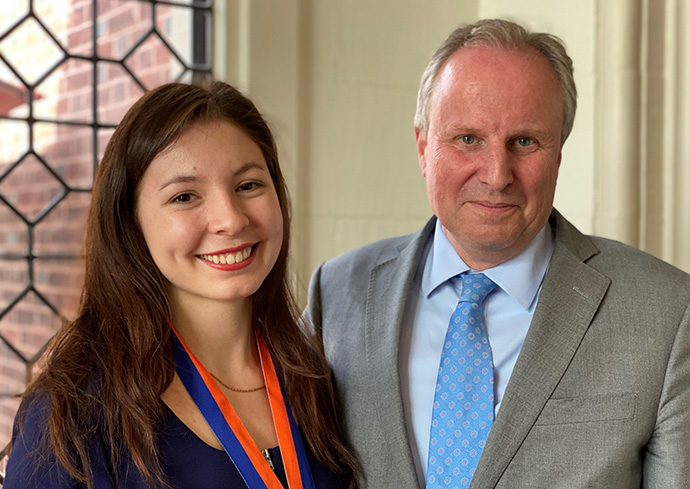 University Scholar Alesandra Temerte ’23 Carries on Legacy of Notable Blackstone LaunchPad Alumni