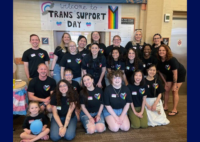 Falk College Celebrates Record-Breaking Attendance at 2023 Trans Support Day