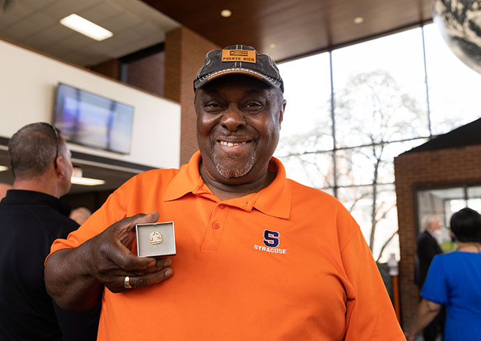 Richard Graham Marks 50 Years With Facilities Services
