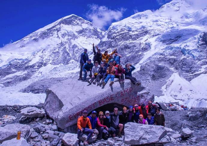 Students Participate in High-Altitude Health Study at the Top of the World
