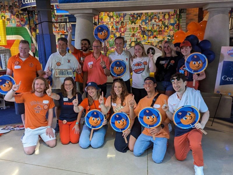 Otto the Orange Is the Newest Member of the Mascot Hall of Fame (Photo Story)