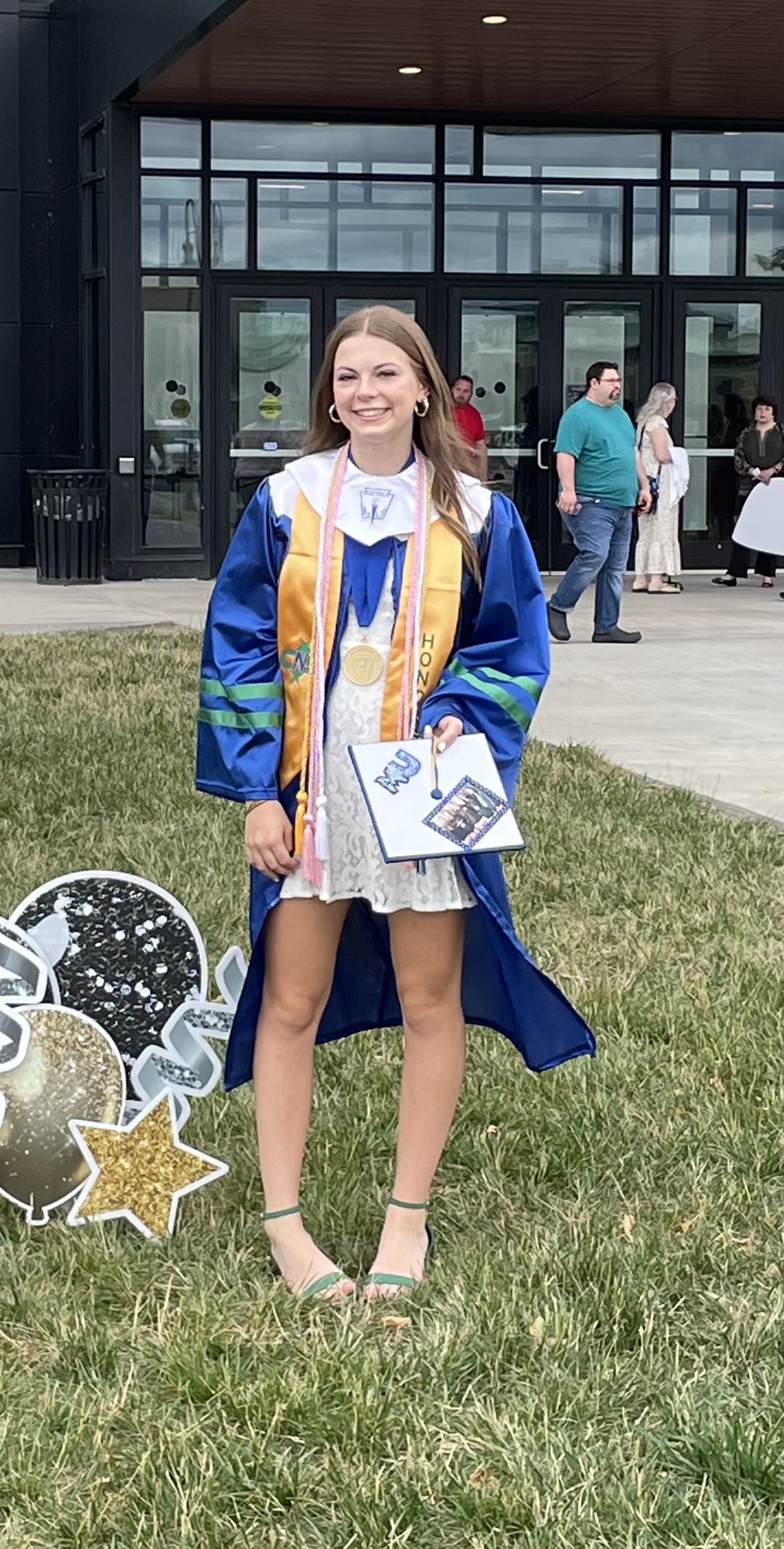 High School graduate Peyton Empey
