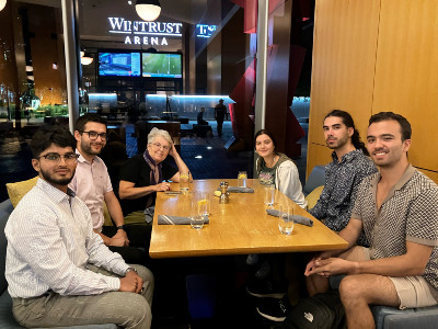 Chaplains and students attend dinner at the Parliament of World's Religions