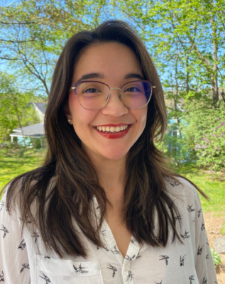 outdoor portrait of grad student Katya Mueller