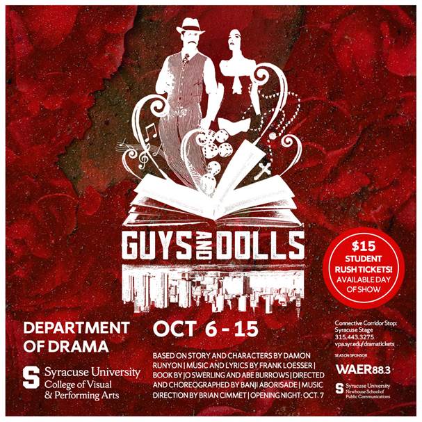 ‘Guys and Dolls’ Opens Syracuse University Department of Drama 2023/24 Season