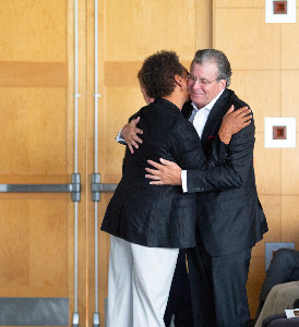 Jeff Hoone and Carrie Mae Weems