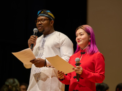 International Thanksgiving Dinner Brings Together Campus Community
