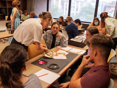 Students in Special Collections Research Center