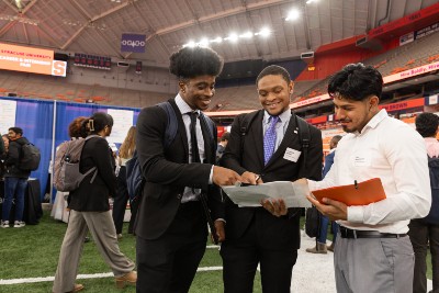 Students at 2023 Career Fair