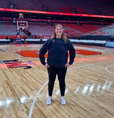 Sport Analytics student Danielle Napierski