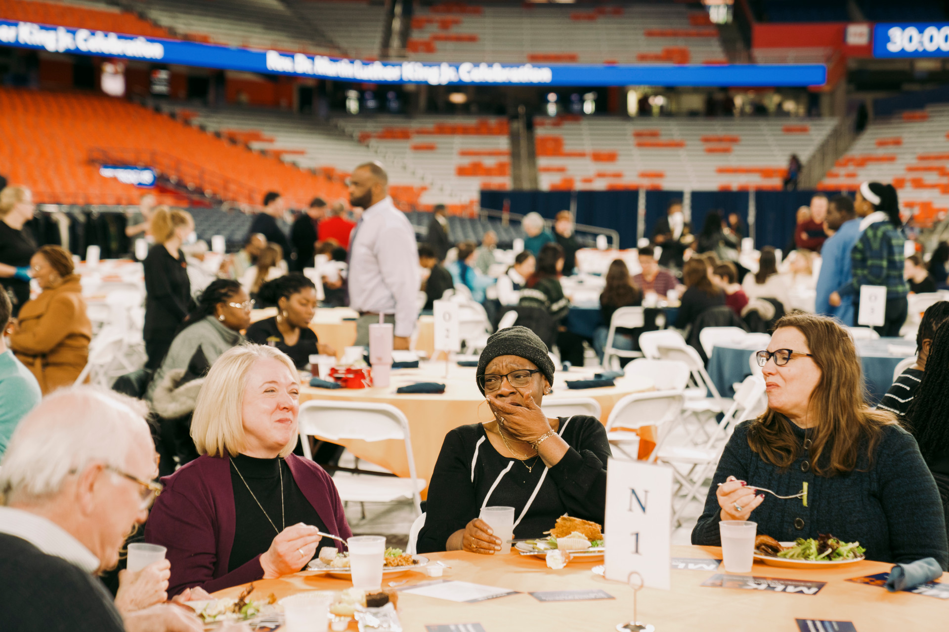 Guests at MLK Celebration Dinner