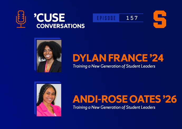 Student Leaders Dylan France ’24 and Andi-Rose Oates ’26 Becoming Agents of Change Who Amplify Black Voices (Podcast)
