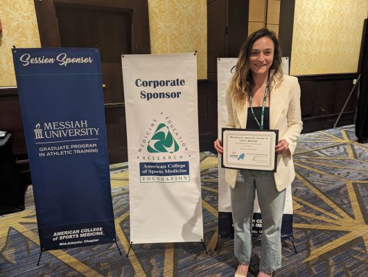 Nutrition Science graduate student Sarah Dellett.