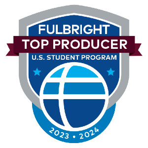 Fulbright Top Producer badge